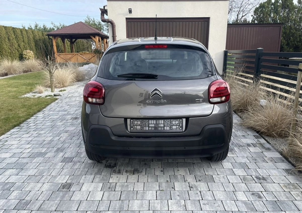 Citroen C3 cena 42900 przebieg: 41000, rok produkcji 2019 z Gniezno małe 79